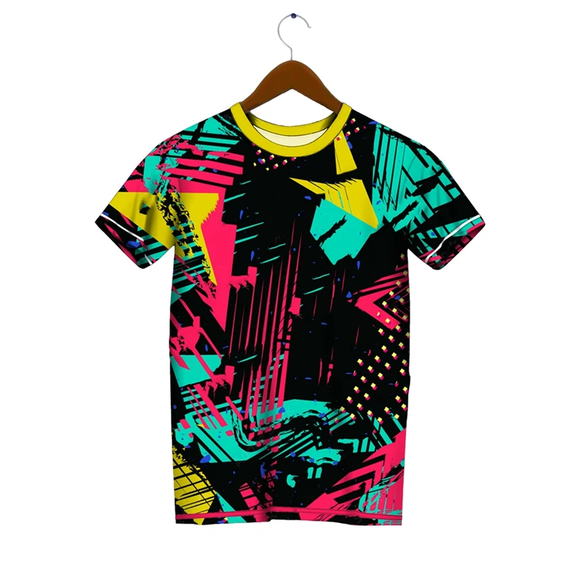 

Running Short Sleeve Mens Summer Sports Fitness T Shirt 3D Printed Personalized Abstract Pattern T-shirt Casual Women Tees Tops