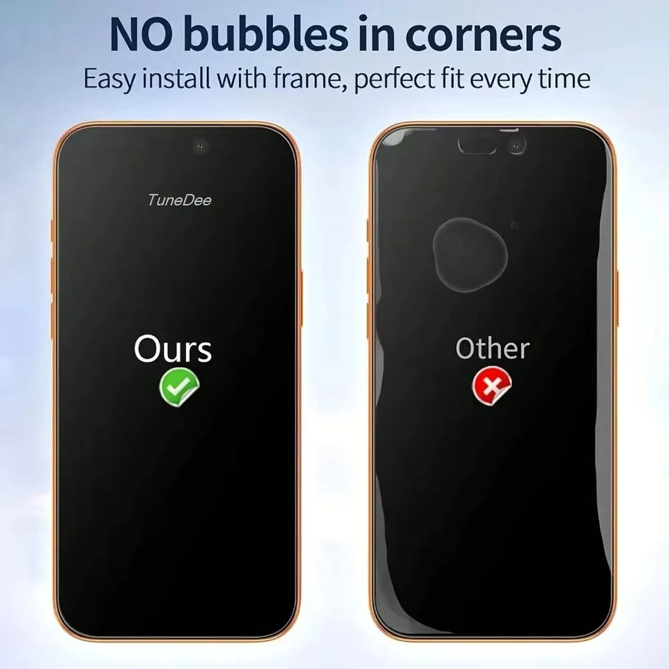 1-3 Piezas Protector de Pantalla Mate Para iPhone 17 Pro Max 18 16 15 14 13 12 11 X XR XSMax 6 7 8 Plus SE Vidrio Templado Película Protectora 5