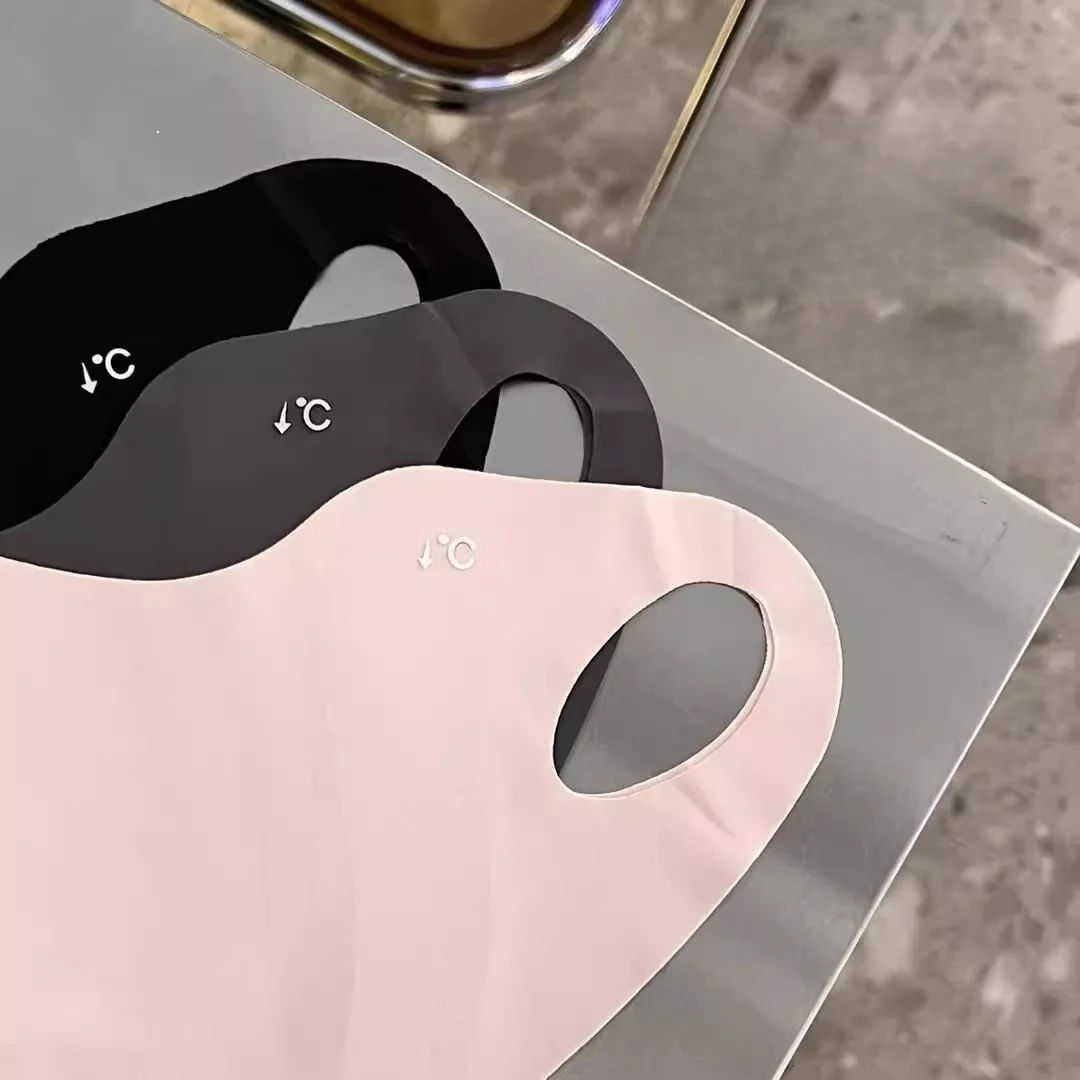 قناع مقاوم للأشعة فوق البنفسجية من الحرير الجليدي، قناع واقي من الشمس خفيف الوزن وجيد التهوية، قناع نسائي صيفي من الجلد #3