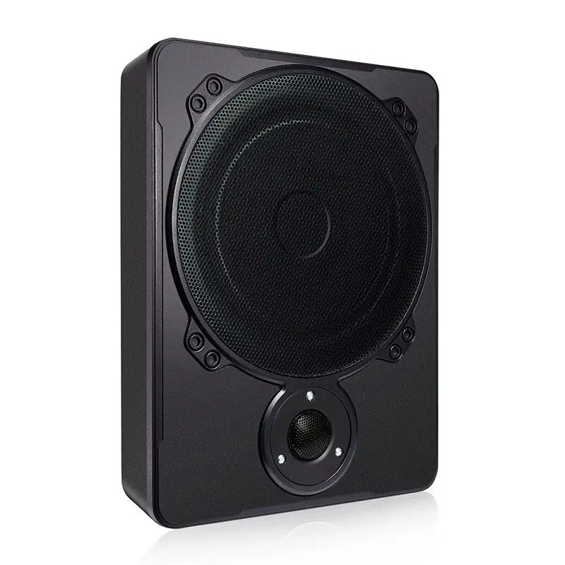 

10-Inch Bluetooth Aluminum Alloy Vehicle-specific Subwoofer Ultra-thin Seat Active Seat Gun 24V with Installation Cable