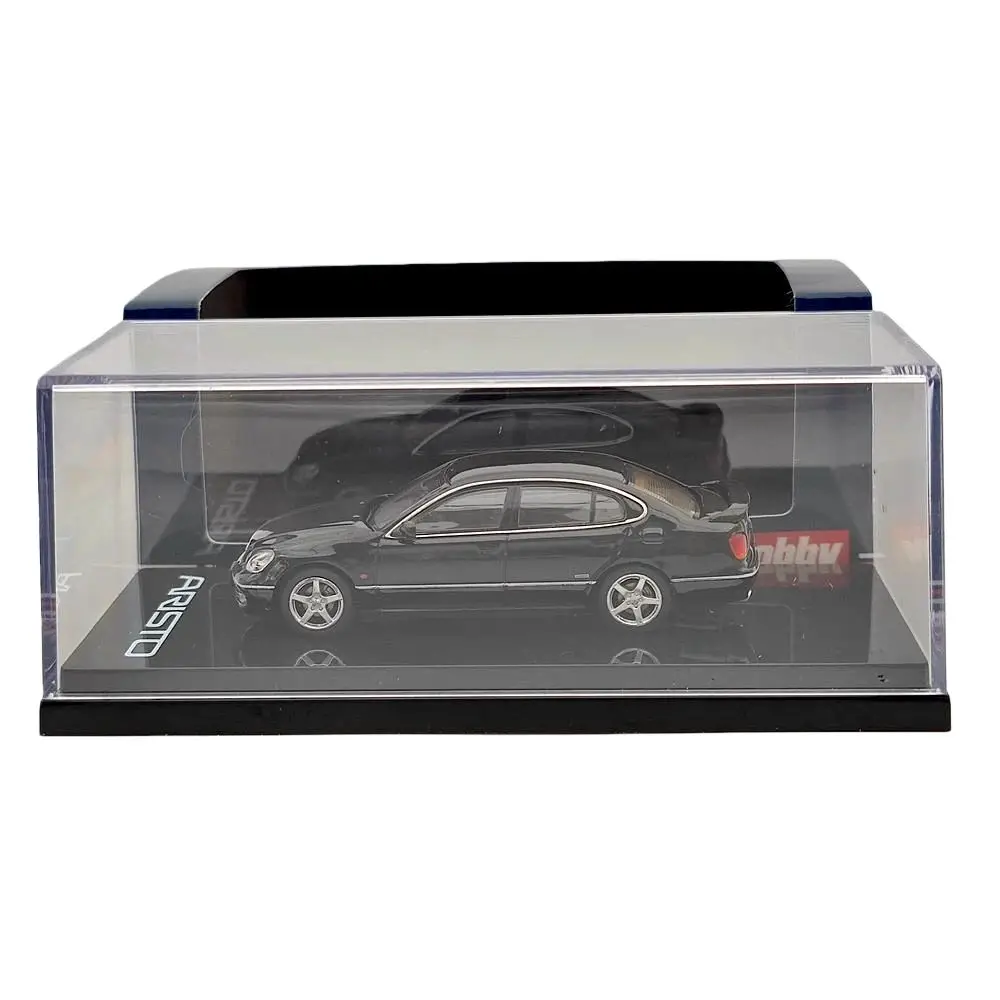 Hobby Japan 1:64 voor ARISTO V300 VERTEX EDITION Zwart HJ641030ABK Diecast Model Auto Miniatuur Collectie Speelgoed Voertuig Modellen