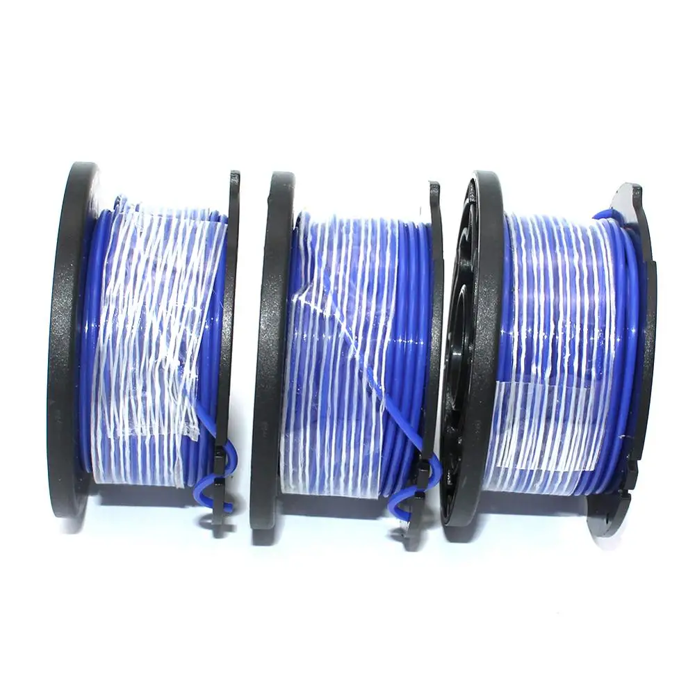 3PK Auto Feed String Trimmer Spool Fit Voor Zwart + Deck GH3000 GH3000R LST540 LST540B Trimmer Edger Onderdelen # SF-080 DWB-90588459N