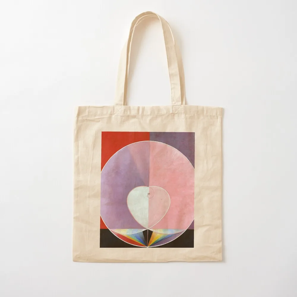 

Enhanced Hilma af Klint The Dove No.2 1915 Tote Bag Shopper handbag female bag Canvas Tote Bag