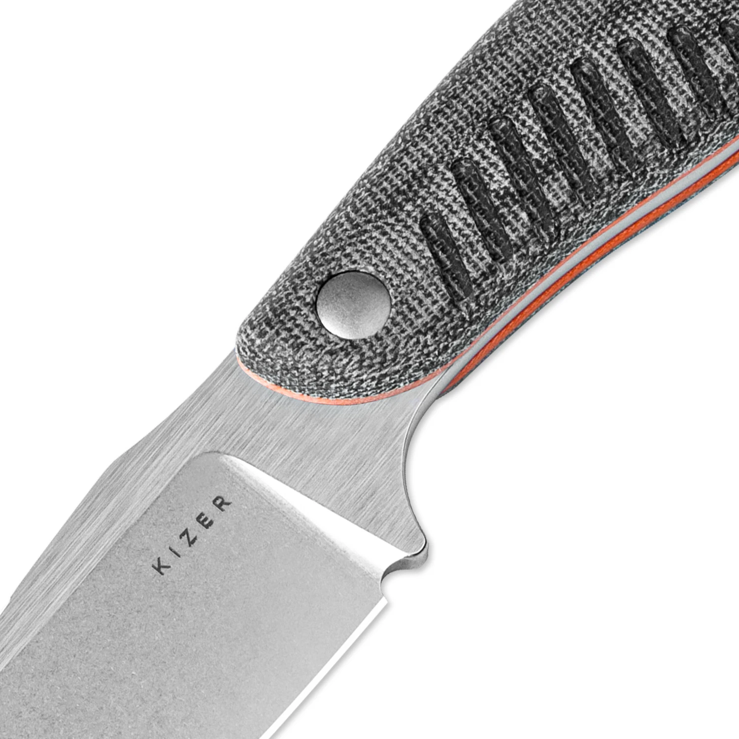 Kizer Fixed Blade Knife Hare 1077A1/1077A2 G10/KHS300C BK+G10 Handle with D2/Nitro V Steel Blade Fixed Knives
