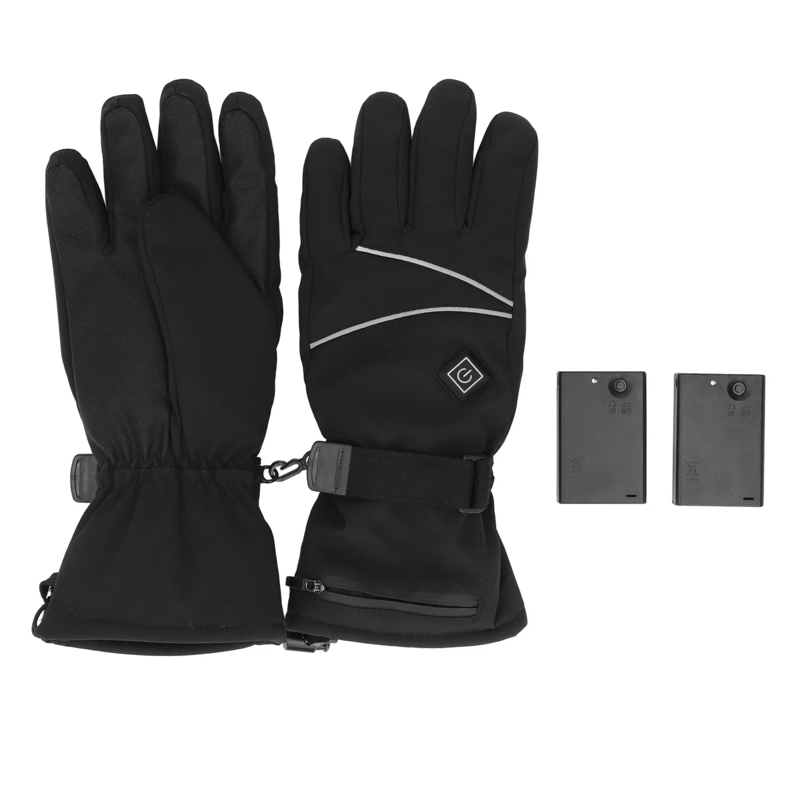 

Electric Heated Gloves 3 Temperature Levels Winter Warm Gloves Touchscreen Waterproof Ski Gloves for Men Women Outdoor Sports