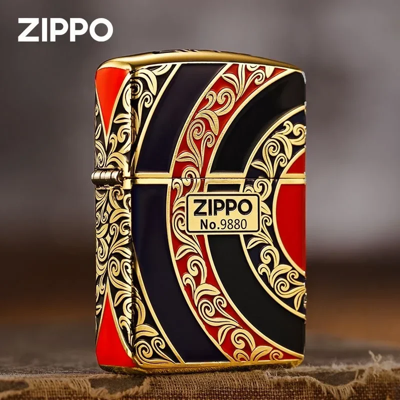 Zippo Feuerzeug Armor Coloured Art Exquisite Collection im Karton