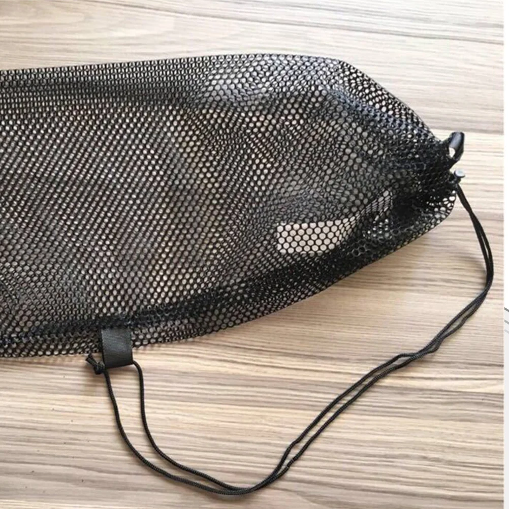 2 قطعة حقيبة شبكية للسباحة للرجال والنساء خفيفة الوزن ومدمجة وحقيبة معدات الغطس لأنشطة حمام السباحة في المحيط حقيبة رياضية شبكية #3
