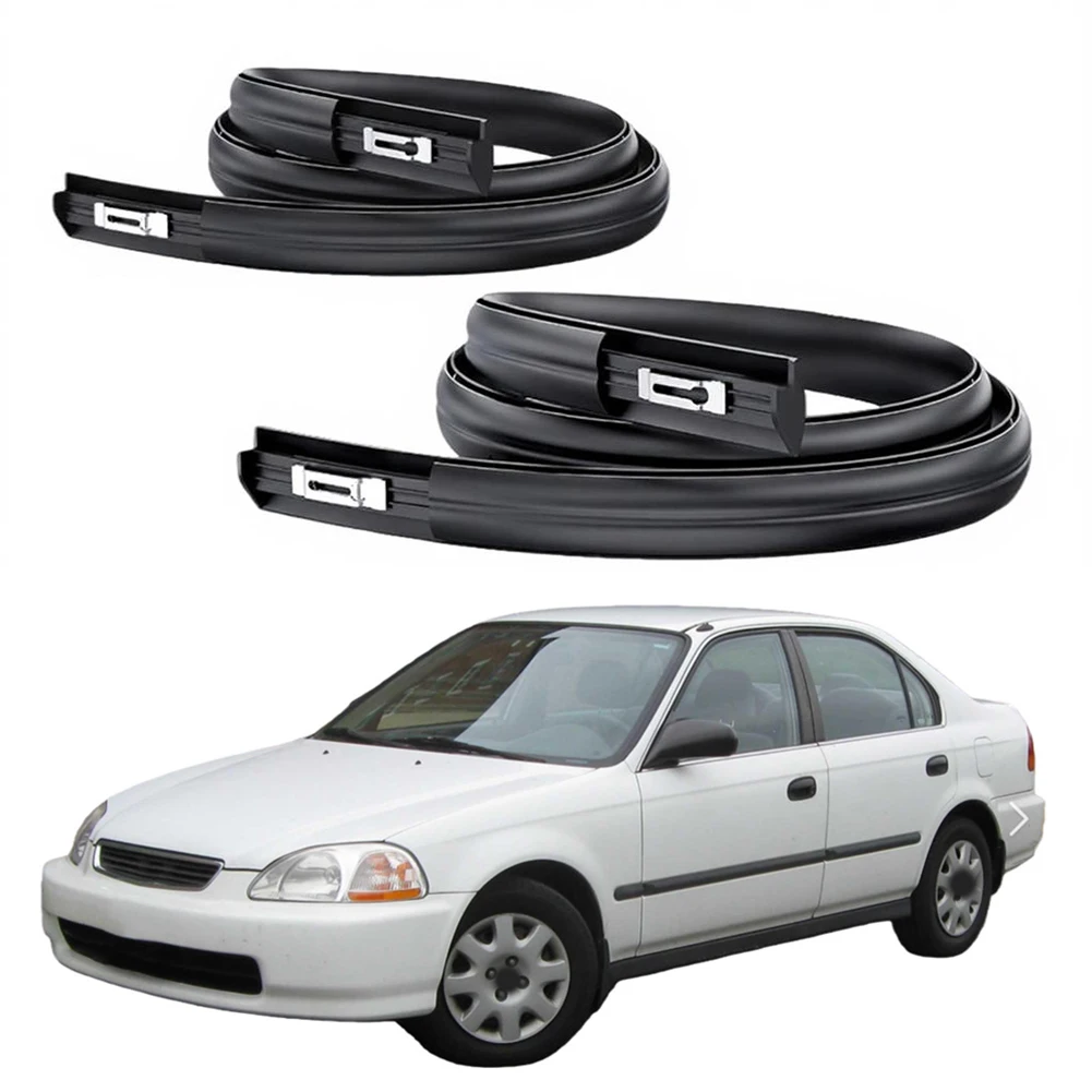 

Молдинг крыши для Civic 96-00, резиновый, прямая замена, простая установка, OEM 74316-S04-003, OEM 74306-S04-003