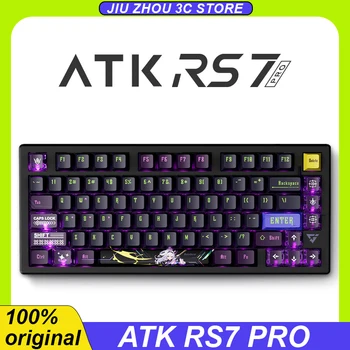 Atk Rs7 Pro Mechanical Keyboard Aluminium Alloy Magnetic Switch Wired Rgb 8k Return Rate Rt Adjustable Custom Esports Keyboard