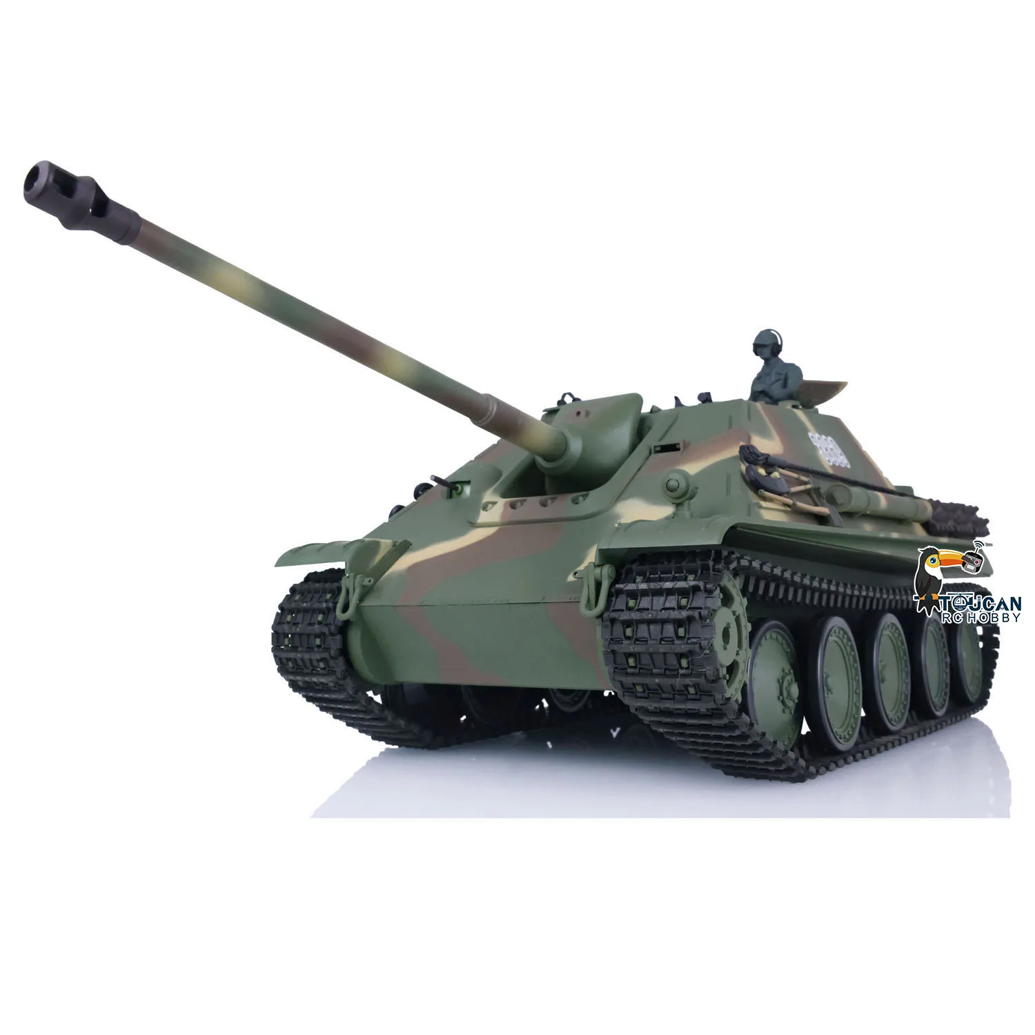 

2.4G HENG LONG 1/16 Scale 7.0 Plastic Ver Jadpanther RTR RC Tank Model 3869 3868 Toucan RC Hobby Army Vehicle for Boys TH17437