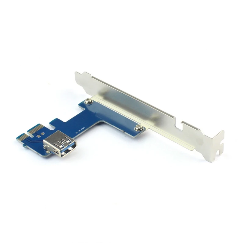 NEW-Pcie 1 To 4 Pci Express 1X Slots Riser Card Mini Itx To External 4 Pci-E Slot Adapter Pcie Multiplier Card(2 Packs)