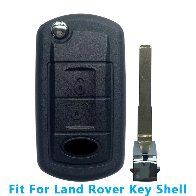 Replacement Shell 3 Buttons Remote Flip Key Case for LAND ROVER Range Rover Sport LR3 Discovery HU101 Car Styling