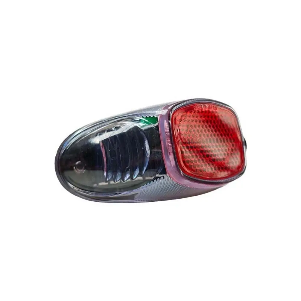 82*42mm Solar Energy Bicycle Taillight Solar Power/Battery Power Plastic Night Cycling Cycling Rear Light