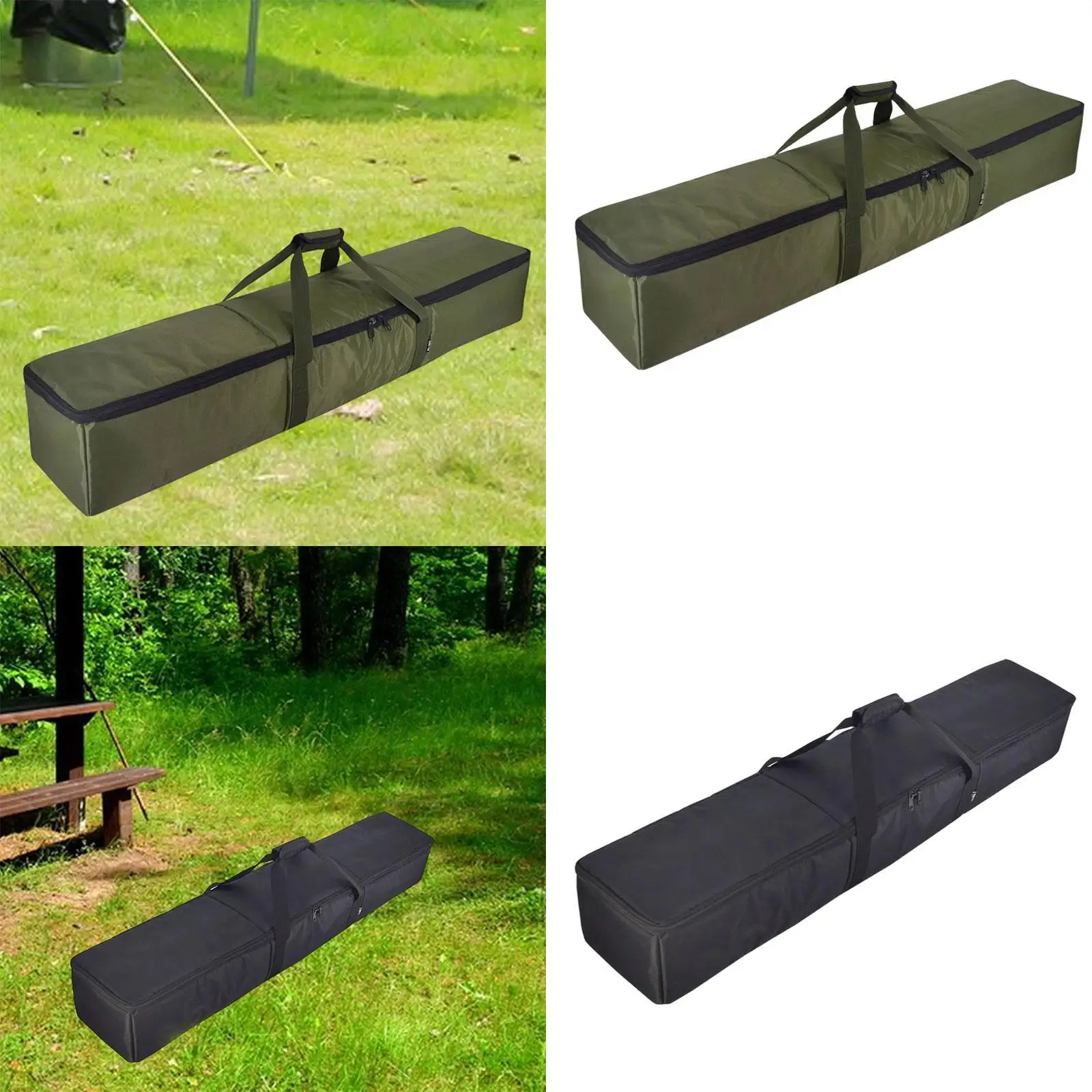 Outdoor Hammock Stand Handbag Foldable Hanging Chair Storage Bag with Comfortable Handles Zippered Duffel Bag for Yard Hiking
