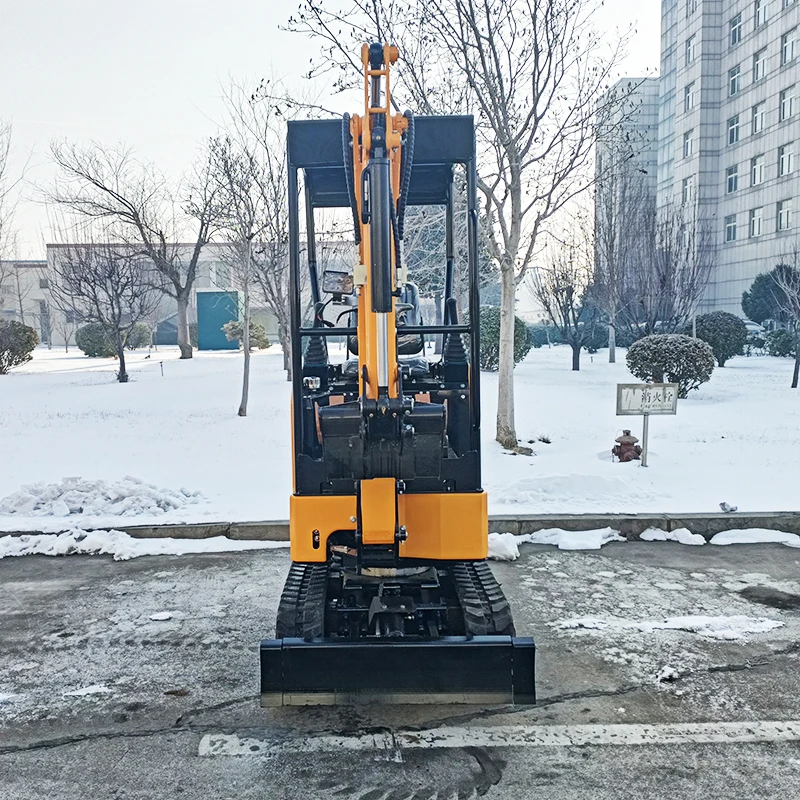 Factory wholesale mini small Chinese excavator 1.2 tons free thumb mini crawler excavator for sale