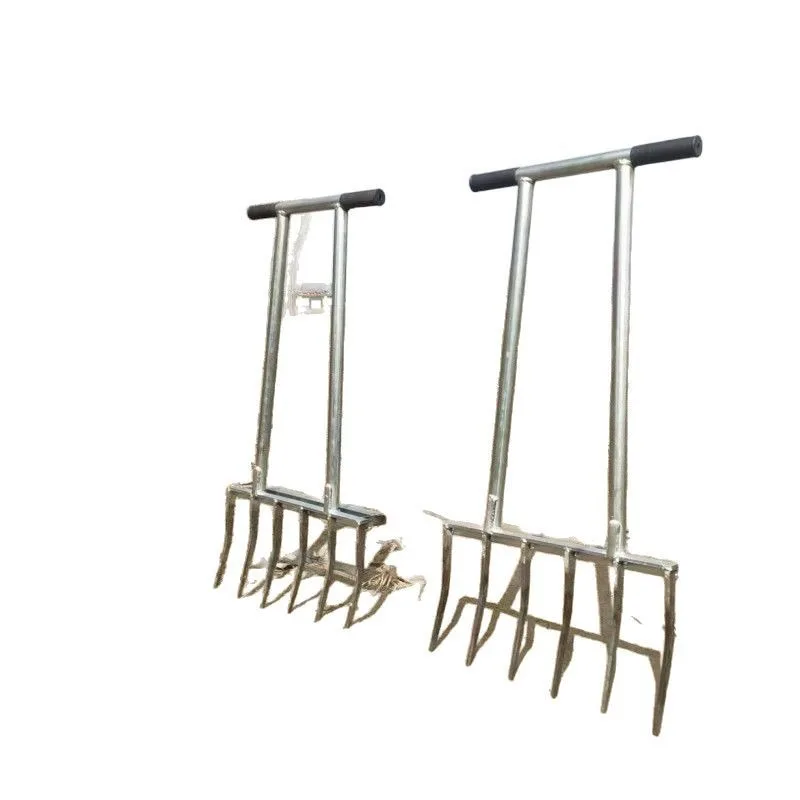 

earth tiller, widened and enlarged ground tilling steel fork, wasteland clearing tool