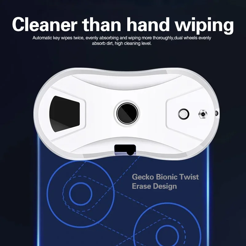 2025 New 5600PA Intelligent Window Cleaner Vacuum Cleaner Robot Window Cleaner Electric Glass Cleaner Household Remote Controls