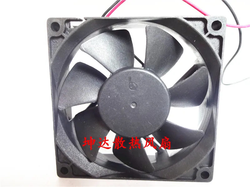 Ad-AD0824UB-A70GL DC 24V 0, 29A 80X80X25Mm Kipas Pendingin Server 2 Kawat