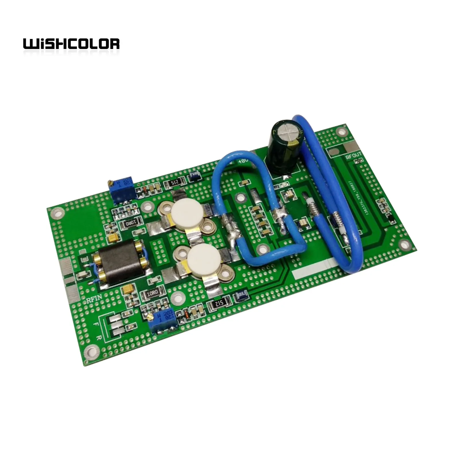 

Wishcolor 76-110Mhz FM Transmitter Board Rural Broadcasting 300W RF Amplifier FM Transmitter Radio Accessory