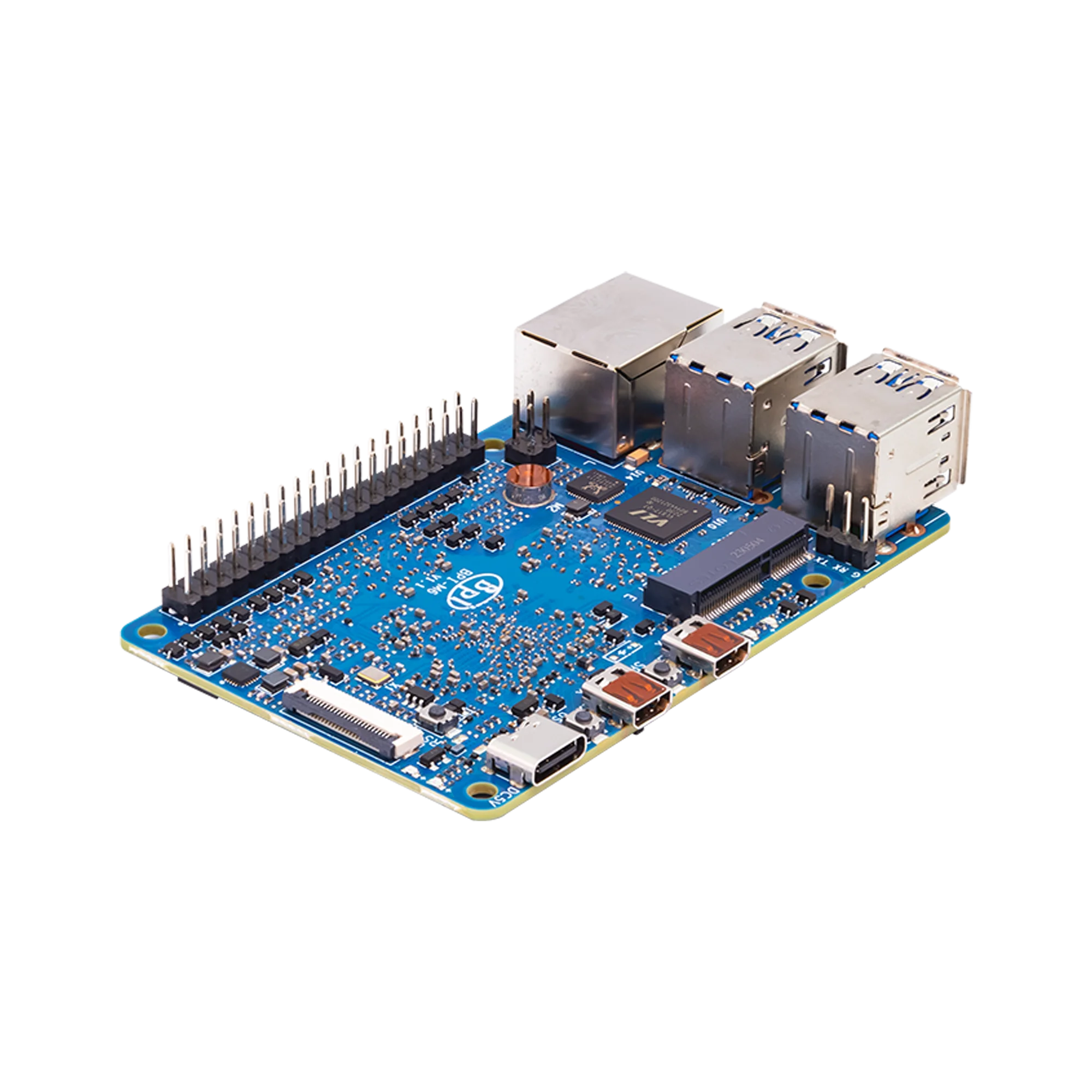 Imagem -05 - Banana Pi-bpi-m6 Synaptics Single Board Computer Vs680 Quad-core Cortex-a73 4gb Lpddr4 16gb Emmc até 75tops