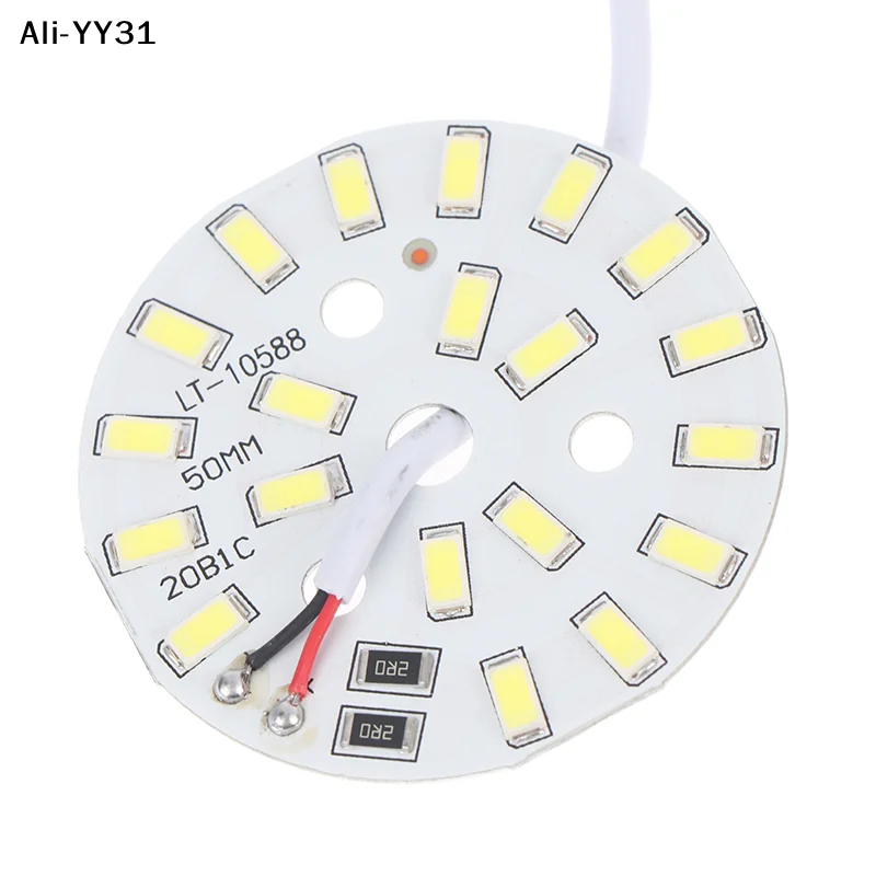 【Ya3】1Pc DC5V Dimmable 48/55MM LED Chips SMD5730 LED Lamp USB Dimmer 5W 10W Light Board White Warm Light W/ON/OFF Swicth Cable