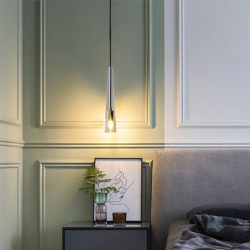 الحديثة كريستال قلادة ضوء الفاخرة النحاس الثريا الصغيرة داخلي الإبداعية Droplight لصالون غرفة نوم المطبخ قاعة الطعام جديد