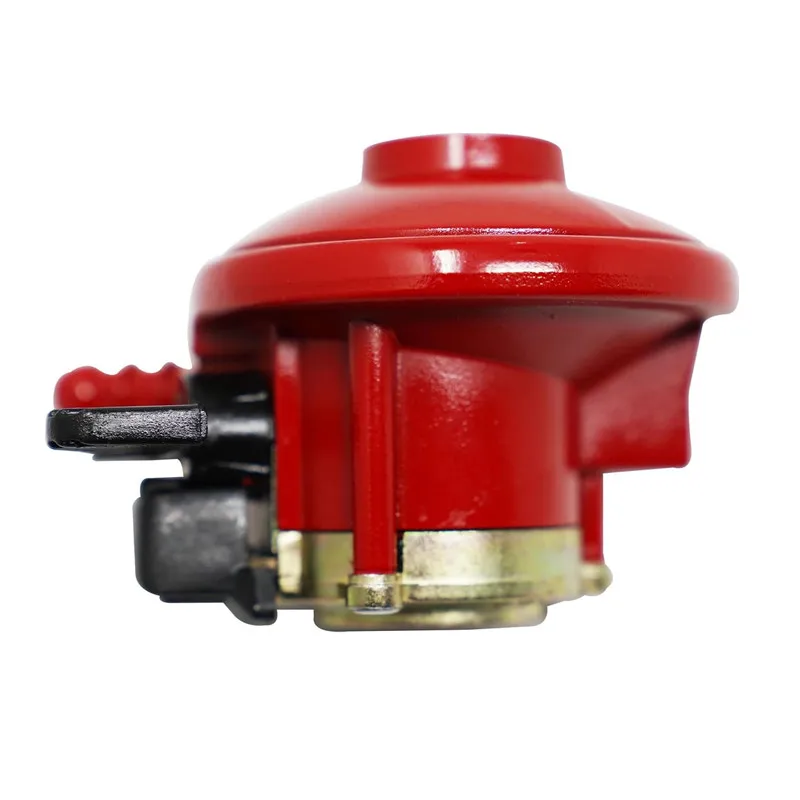 Low Pressure Gas Regulator Valve Clip On Type UK 27MM 37Mbar Gas Bottle Regulator for Patio Gas Flogas Calor Propane Bottles
