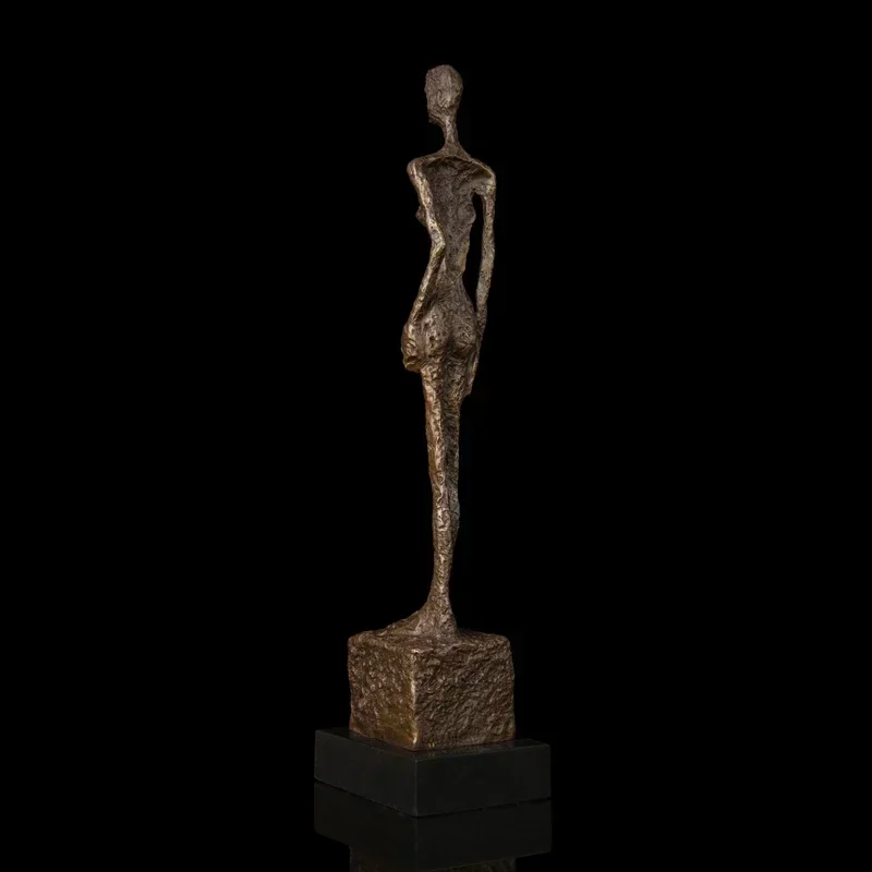 Large Bronze Sculptures Handmade Famous Decoration Statue Living Room Home Decor Accessories Abstract Figurines for Interior