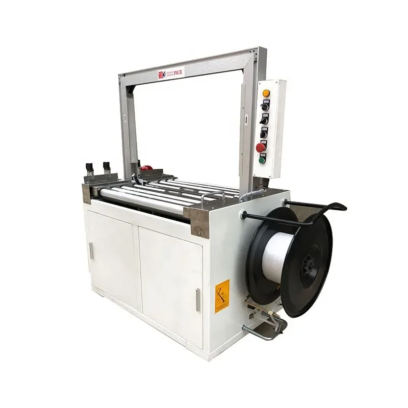 Automatic Strapping Machine Unmanned Baler Strapping System with Conveyor Line for Industrial Packaging