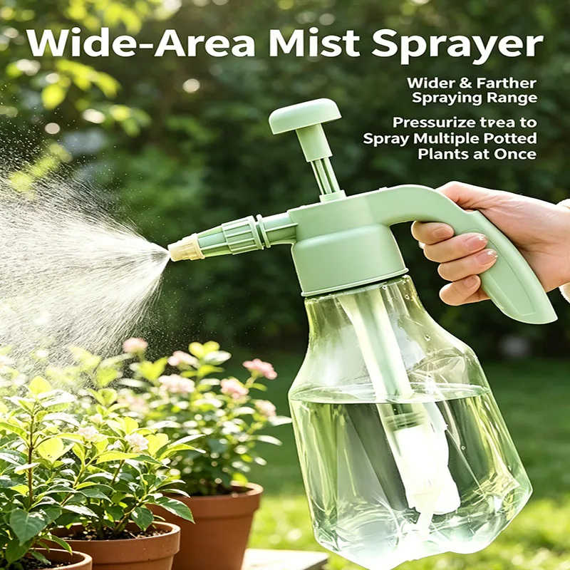 Pressure Pump Spray Bottle, High Pressure Water Sprayer for Plant Watering, Household Disinfection and Air Conditioner Cleaning