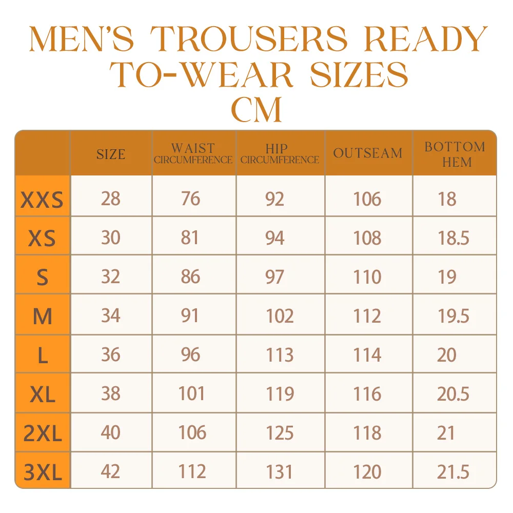 Trouser for Man Trousers Loose Fit Work Pants Men's Solid Color Casual Wide-leg Polyester Comfortable Tailoring Classic Clothing
