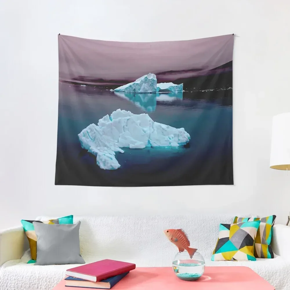 

High Arctic Icebergs Tapestry Bedroom Deco Decor For Bedroom Tapestry