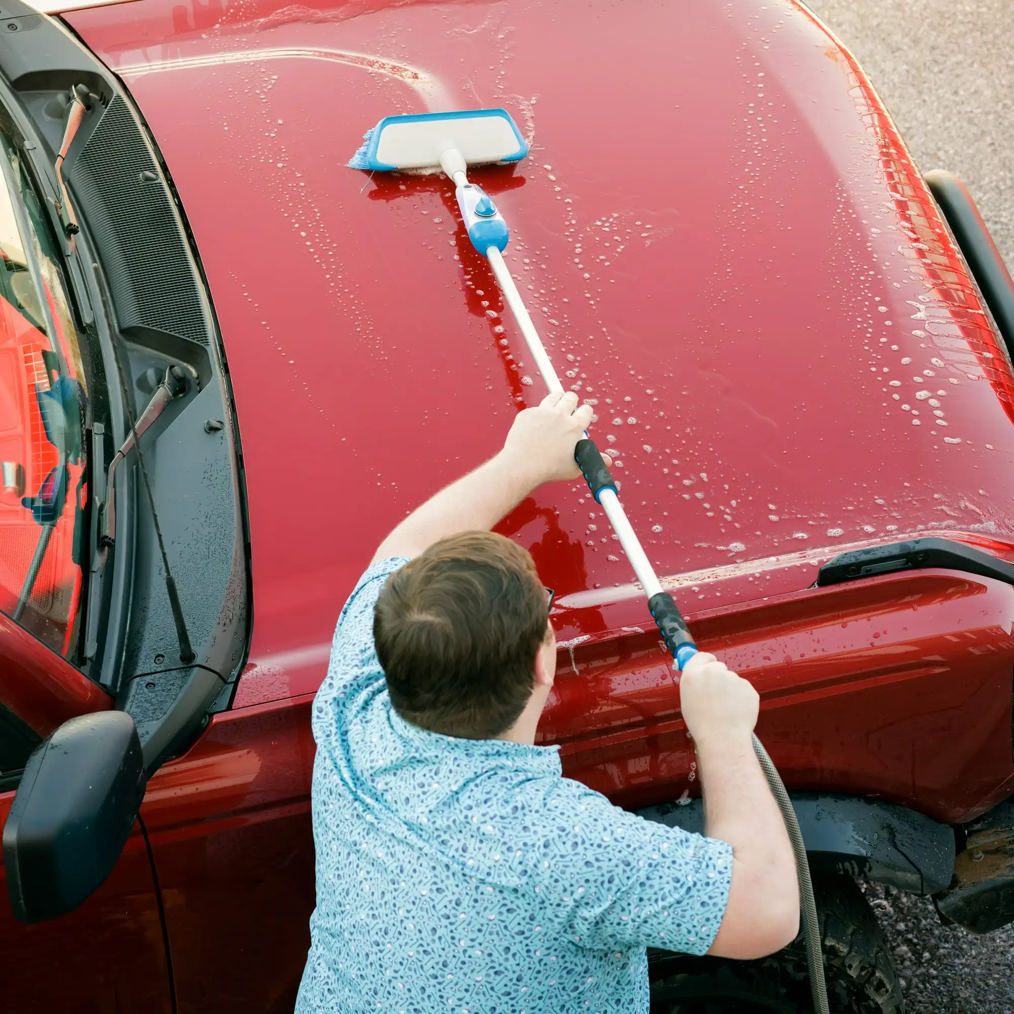 

Car Washing Flow Through Brush with Soap Dispenser, Model 6038