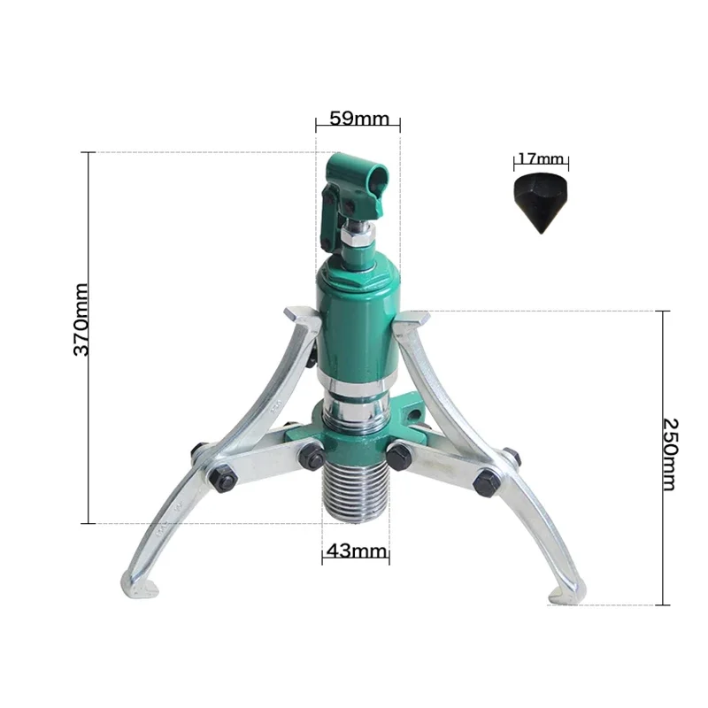 

Three-claw Hydraulic Puller 5T10T20T30T50 Tons Bearing Pulley Removal Tool Puller Manual Auto Repair Tool Set