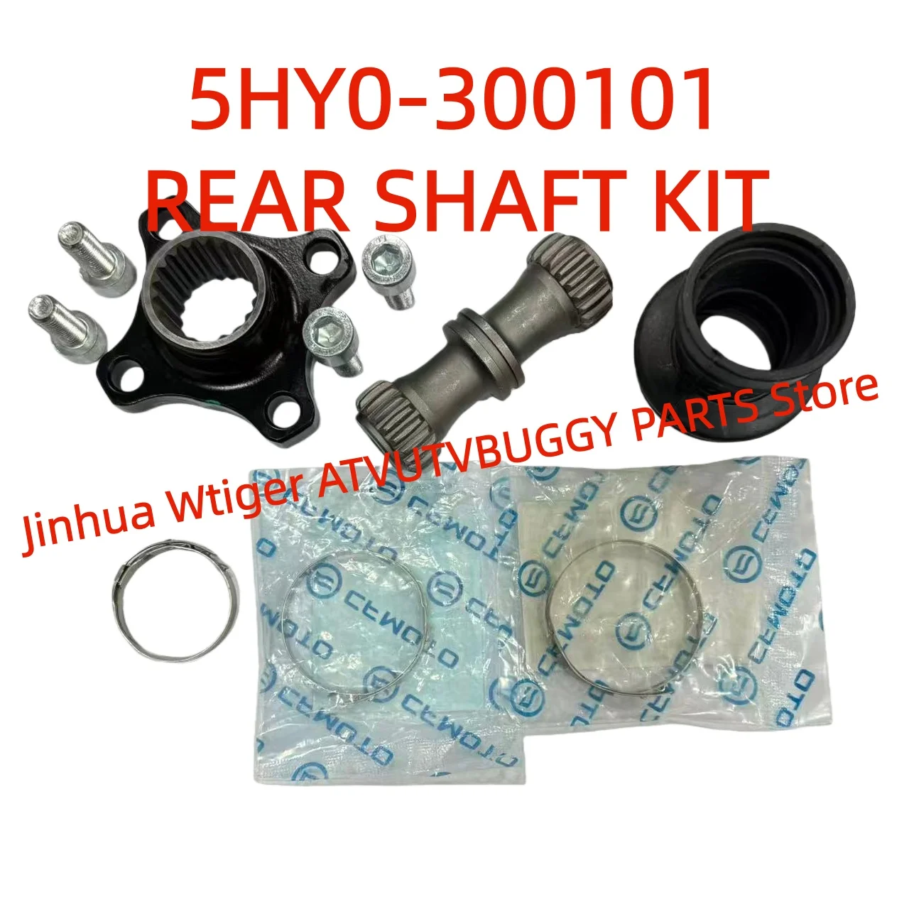 ORIGINAL Rear Drive Shaft Kit 5HY0-300101 5HY0-300102 9CR6-300206-10000 For CF NEW2020-2025Year800 1000Zforce Z8 UFORCE U10