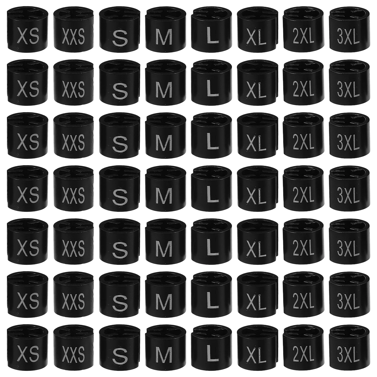 

400Pcs Colored Sale Hanger Marker Assortment Kit Plastic Size Clips for Clothes Pants Shoe Racks Plastic Sale Markers