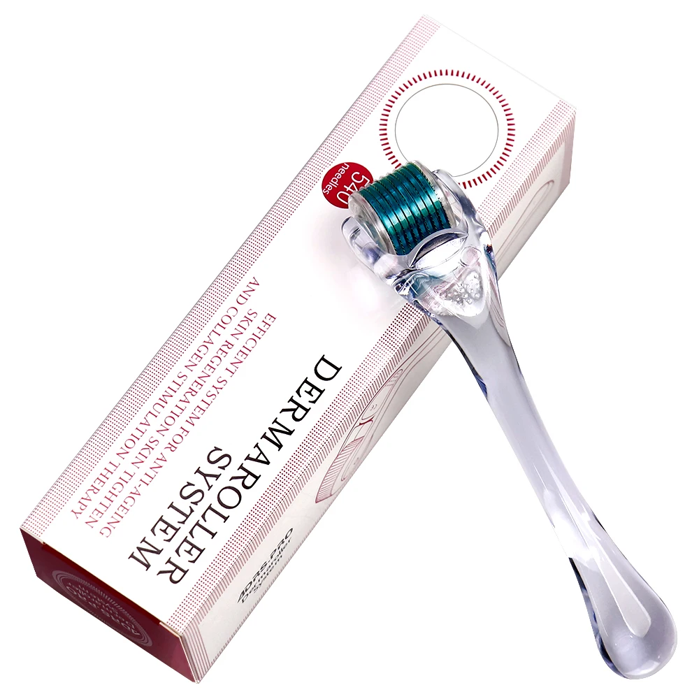 Professional Beauty Derma Roller Micro Face Roll Hair Growth For Skin Facial Hair Beard Scalp Micro Needle Face Roller Skin Care