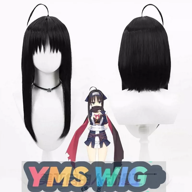 

[YMS WIG] Thousand Love Wanhua Momoko Hitachi Mako Cos Wig Hitachi Mako Black Extended Sideburns