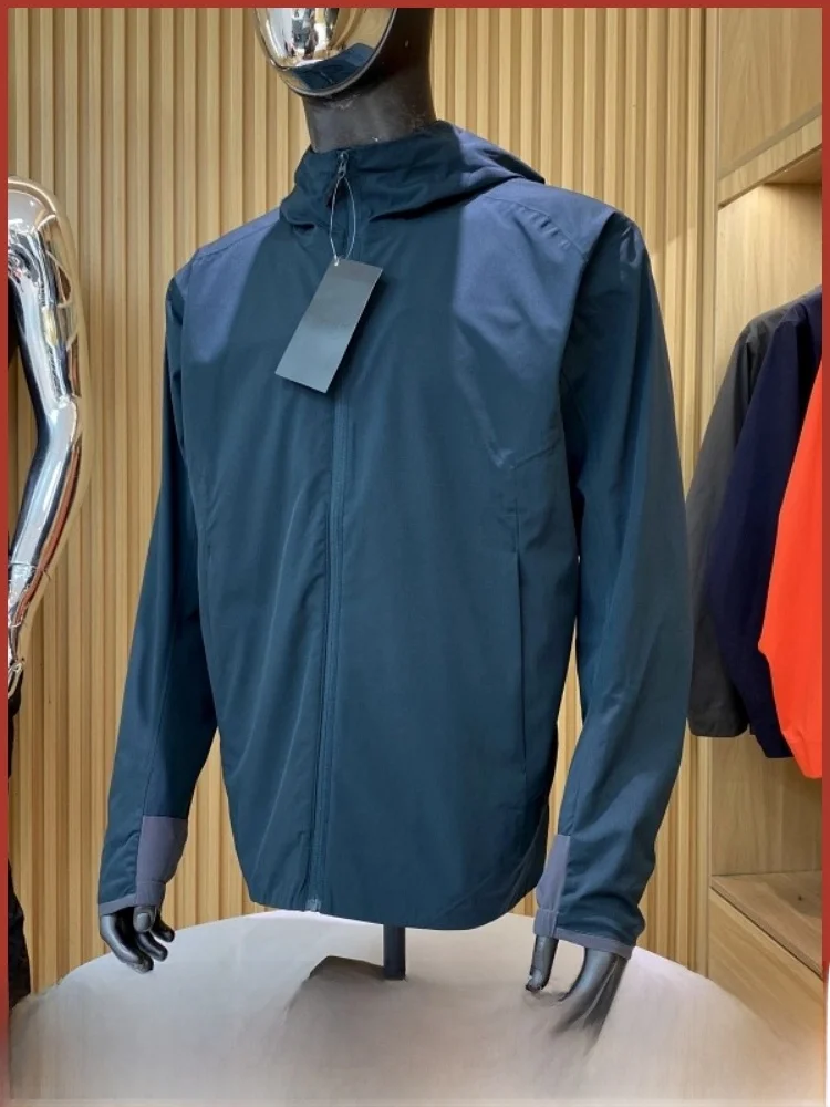 

Outdoor Men's Soft ell Jaet Autumn Faion Busin Series Full Prure Glue Thin Fce Windproof Long Sve Zipper