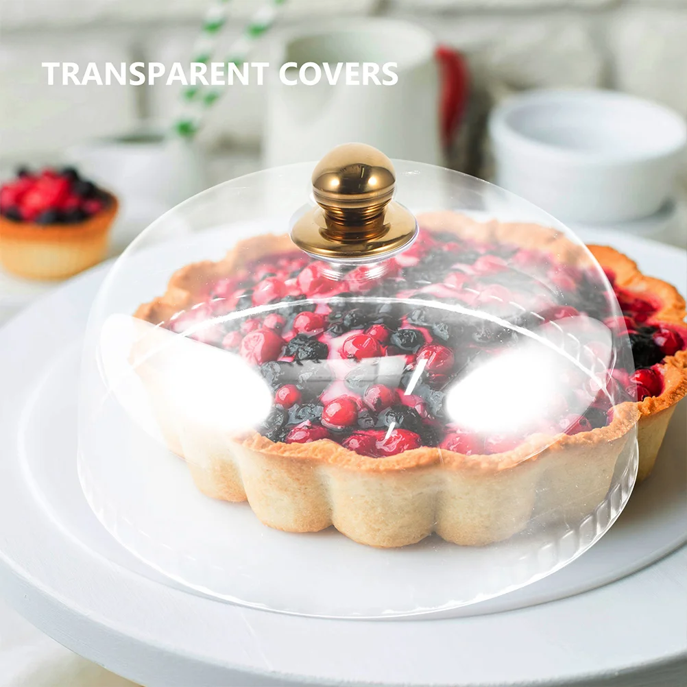 

Transparent Food Cover Acrylic Cake Dome 10inch Clear Pastry Protector Tent for Home Party Restaurant Food Covers for Outdoors