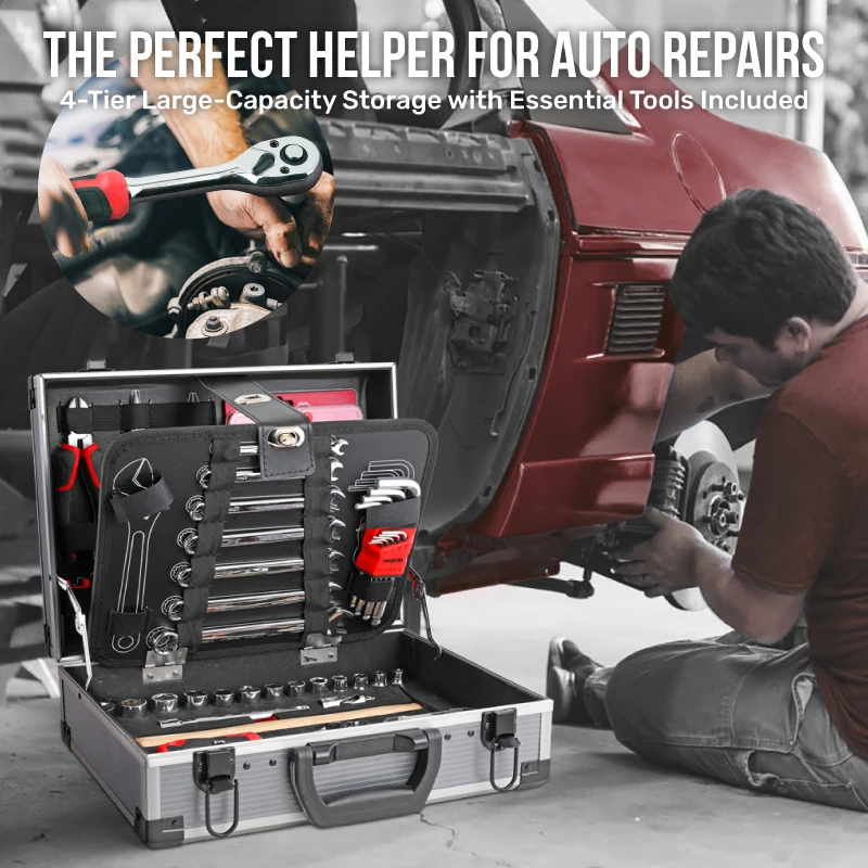 Hi-Spec 95-PC Comprehensive Tool Set w/3/8