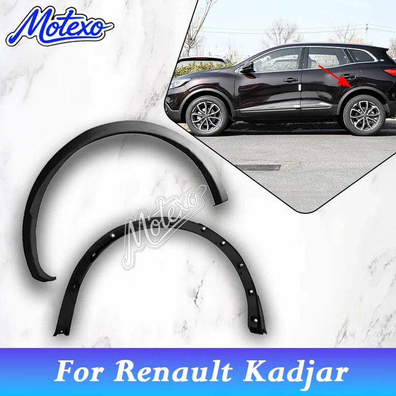 Trim For Renault Kadjar Wheel Eyebrow Fender Pad Extension Wheel Arches