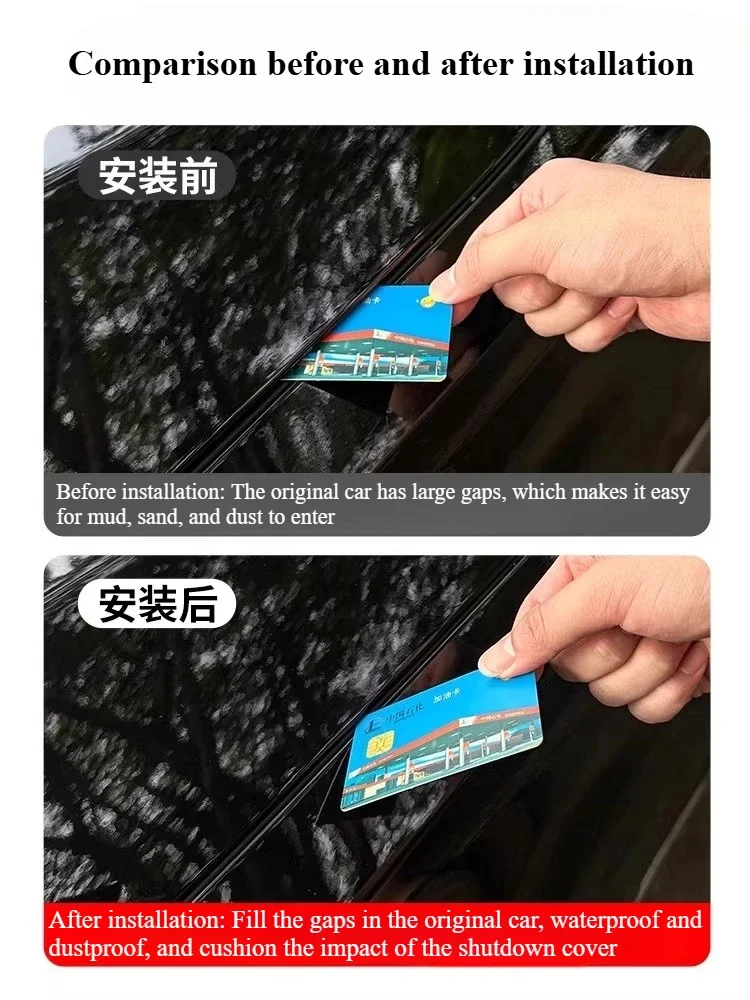 ONEY For BYD Han L DMI front hood sound insulation sealing strip EV specific noise reduction Interior Products Exterior Accessor