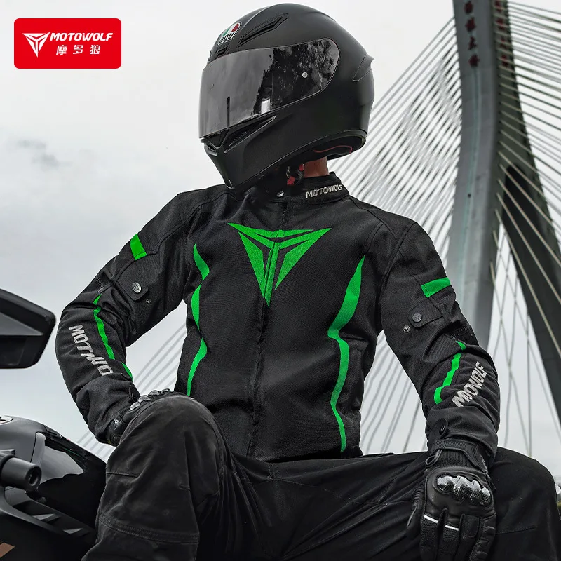 Winddichte Motorradjacke für Herren, verschleißfest, Anti-Fall-Motorrad-Reitjacke, abnehmbare warme Innenfutter, Motocross-Jacke