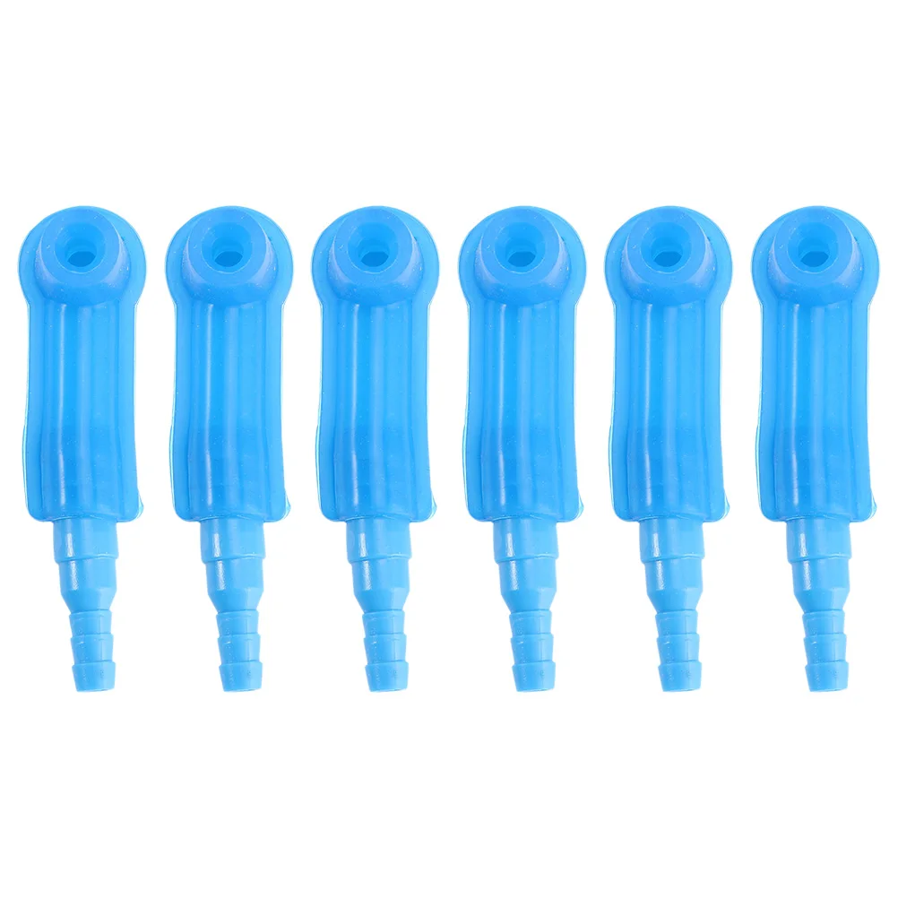 

6 Pcs Suction Pipe Joint for Cars Brake Fluid Oil Change Tool Abs System Repair Parts Engine Component Easy to Use Durable ABS