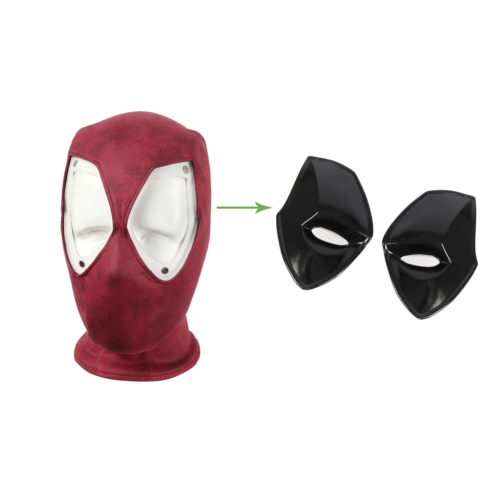 Super Replica Dode Soldaat 3 Wade 3d Printing Hars Cosplay Masker Nieuwe Hoge Kwaliteit Rode Battlehalloween Party Outfit Masker