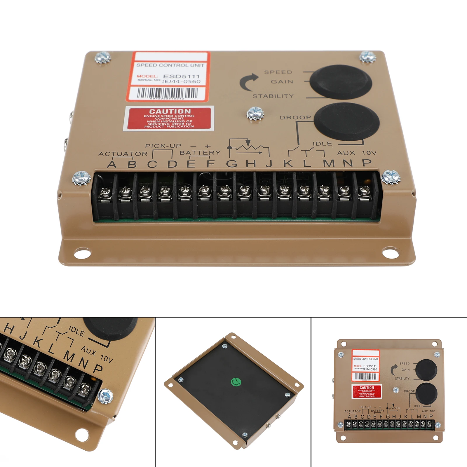 

Artudatech ESD5111 Electronic Engine Speed Controller Governor For Generator Genset Parts