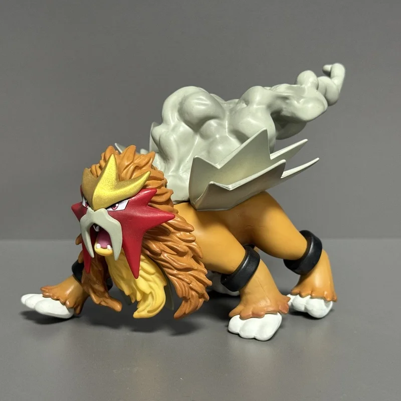 Conjunto de figuras de Anime, escala 1/20, tres Sagrados Suicune Entei Raikou, colección de estatuas de PVC, decoración de habitación, juguetes personalizados, regalos de navidad