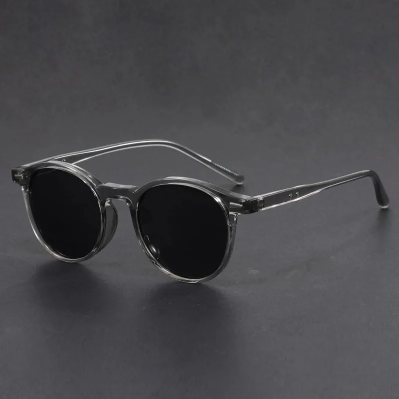 Retro Men TR90 Fashion Glasses Men Fashion Shades Polygon Women Oval High Quality Travel Eyewear UV400 Sunglasses