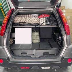 For Nissan Rogue X-Trail T31 2008-2013 Rear Boot Trunk Modular Cargo Rack Shelf Storage Hanging Board Molle Panel